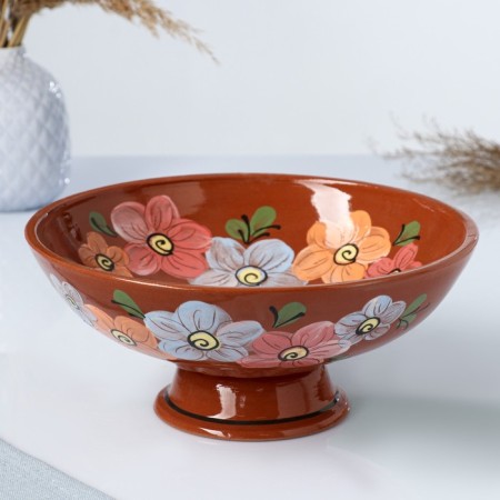 Fruit, with painting, multi -flowers,