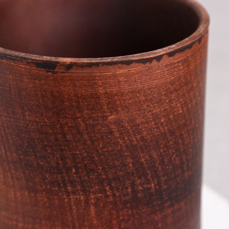 Loft glass, smooth, red clay, 0.3 l-2