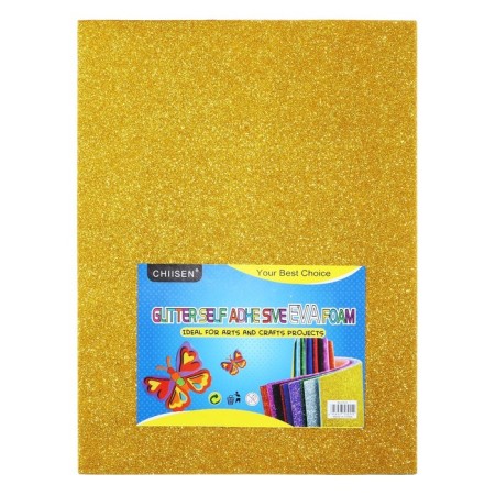 Penca -sparkle foam, self -mesmerizing, A3, 10 sheets, 10 colors-3