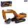 Metal Excavator "StroyTechnics", movable parts, with plastic elements