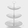 Pose 3-tier "tenderness", d = 20/22.5/26 cm