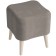Bange "Cubes", 410 × 410 × 450 mm, velor, color gray color