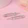 Hair clip "Pins" (set 2 pcs) 5 cm, silver