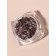 Decorative elements for decor, voluminous, translucent color/black