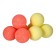 New Year. New Year's gift set of cosmetics Snow Balls "Cranberry" Bombs for baths, 160