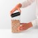 Rectangular container Brabantia Tasty+, dark gray color, 1.6 liters