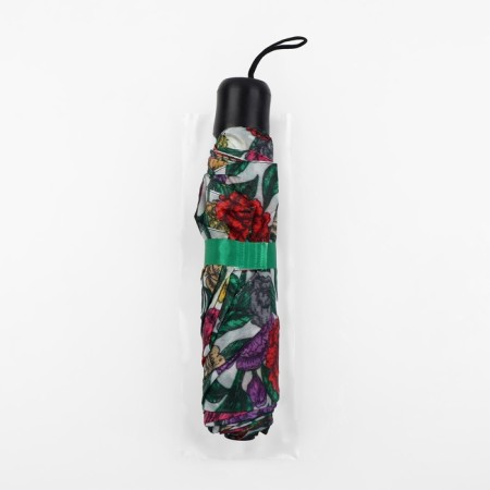Mechanical “Flowers” ​​umbrella, 3 additions, 8 spokes, r = 48 cm, color mix-4