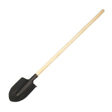 Baying shovel, acute, l = 153 cm, wooden stalk 1 variety