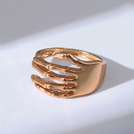 Ring "Skeleton" brush, color gold, dimensionless-5