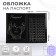 Gift set: 2 covers for passport, black/gray color