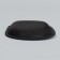 Shoes for shoes, adhesive base, 8.3 × 6.5 cm, steam, black color