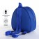 Children's backpack on the zipper "chosen", the color is blue