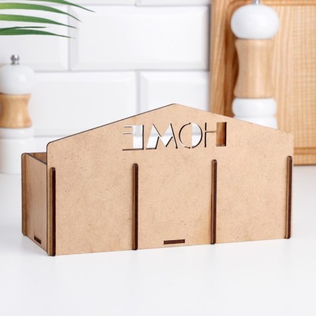 Wooden box for tea bags 12.4x22.9x8.2 cm, XDF-4