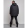Extensive male winter park, size 58, black color
