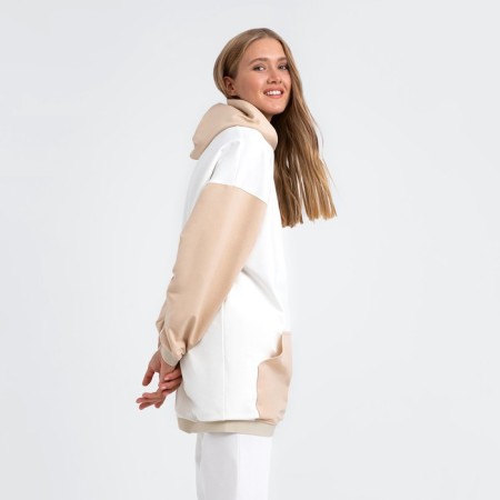 Hudy female minku: casual collection beige color/ecrew, rn 48-1