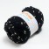 Yarn 60% acrylic, 30% cashmere, 10% silk "spring" 50 g 80 m color 20V black