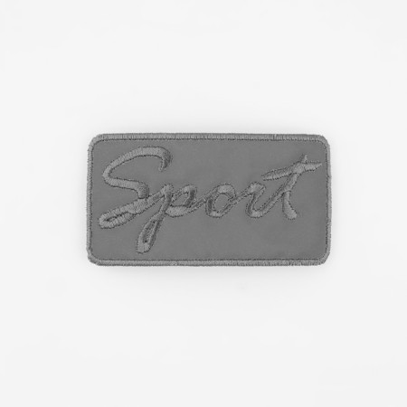 Reflective thermonacle "Sport", 7.5 × 4 cm, color gray color-1