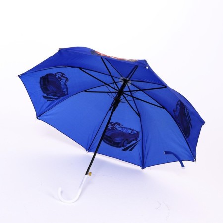 Umbrella children's semi -automatic "Red Machine", d = 70 cm-4