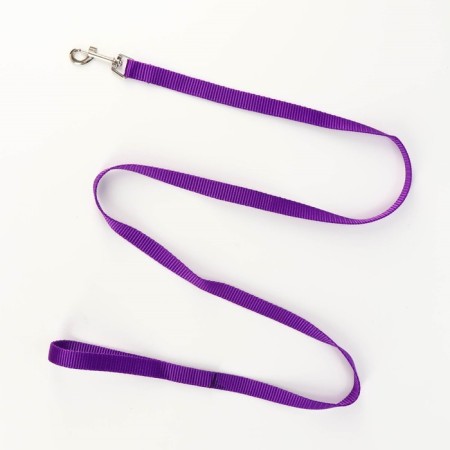 Set "Basis", leash 120 x 1.5 cm, OG 32-46 cm, purple-5