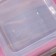 Square container Borcam, glass, 860 ml, with a lid