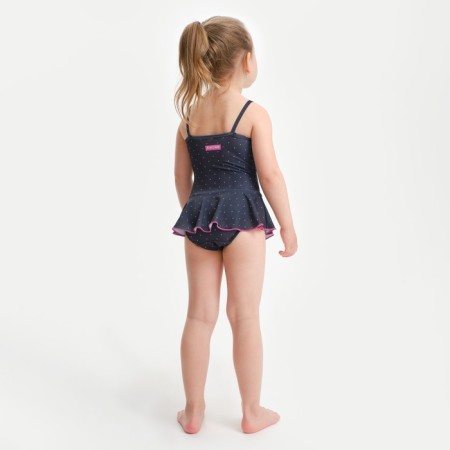 Children's swimsuit KAFTAN "Kotik", height 122-128 (34), black-2