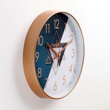 Wall clock, series: interior, "harmony", smooth move, d-30 cm, aa-1