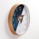 Wall clock, series: interior, "harmony", smooth move, d-30 cm, aa