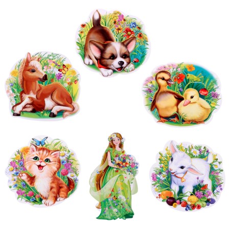 The set for the design "Summer is wonderful!" 6 parts, A2, A4