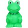 Rubber toy for the bath "Frog", 9 cm, with a squeak, crumb me