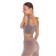 Top female, brown color, size 46 (l)