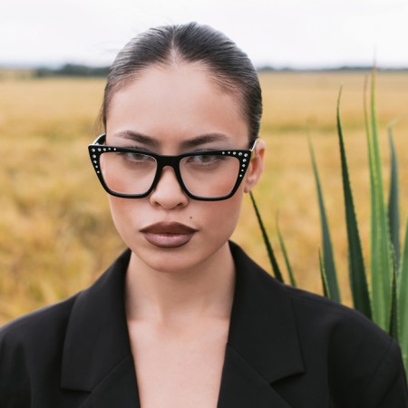 Glasses GA0462 (color: C2 black; diopter: +2; tint: no)-5