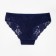 Panties female slips, dark blue color, size 42-44