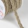 Weekes decorative canvas "Kosichka", 6 mm, 9 ± 0.5 m, beige color