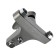 Bath mixer Zein Z3675, single-leaf, without shower set, ABS plastic, graphite