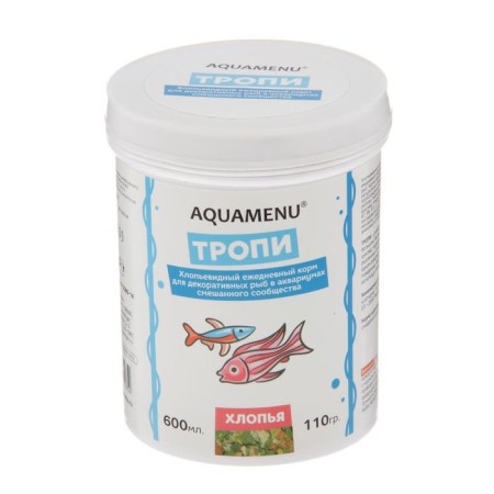 Feed Aqua Menu "Trop" for Pisces, 600 ml