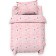 Lovelife bedding set "Forest residents" 112*143 cm, 60*120+20 cm, 40*60 cm, satin, 100% cotton