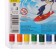 Flomasters 12 colors, Centropen Color World 7550/12 TP, in a blist, line 2.0 mm