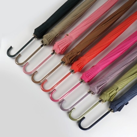 Umbrella - a semiautomatic “monoton” cane, eponge, 16 knitting needles, r = 53 cm, mix color-3