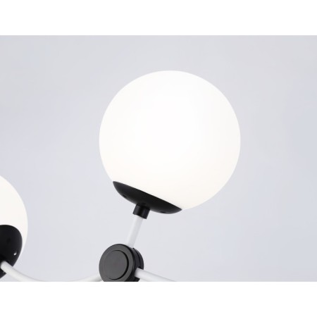 Suspended Ambrella Light, Modern, TR2566, 3HE27, white, black color-4