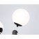 Suspended Ambrella Light, Modern, TR2566, 3HE27, white, black color
