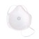 Half mask filtering molded with FFP1 valve in individual packaging