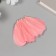Decorative goose-pink-pink-pink pen. In the shape of a sheet set 40 pcs h = 5-7 cm