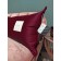 Pillow, size 32x90 cm, burgundy color