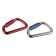 Carabiner with a bayonet coupling, 11 x 7 cm, 28 kn, mix