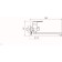 Bath mixer "RMS" SL134-006E, pour 350 mm, shower set, brass, chrome