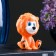 Figure soap "lion" orange, 120g