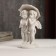Polystone souvenir "Snowty angels under an umbrella" 10.5x6x4.5 cm