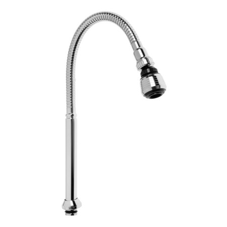 Pour for the Zein mixer, 3/4 ", flexible, aerator with stream adjustment, 2 modes, stainless steel steel-2