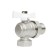 Ball barbar sti, 1 ", with an American, corner