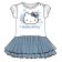 Dress for girls, height 92 cm